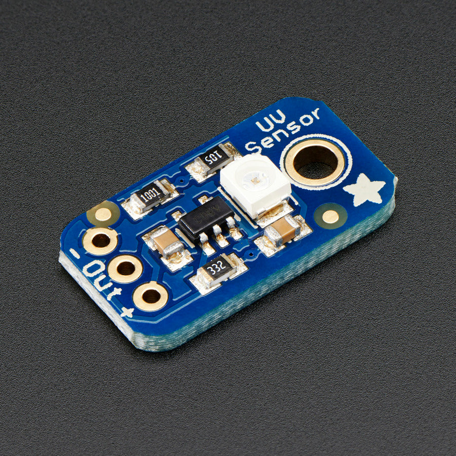 Adafruit GUVA-S12SD Breakout, analoger UV-Lichtsensor, 1918
