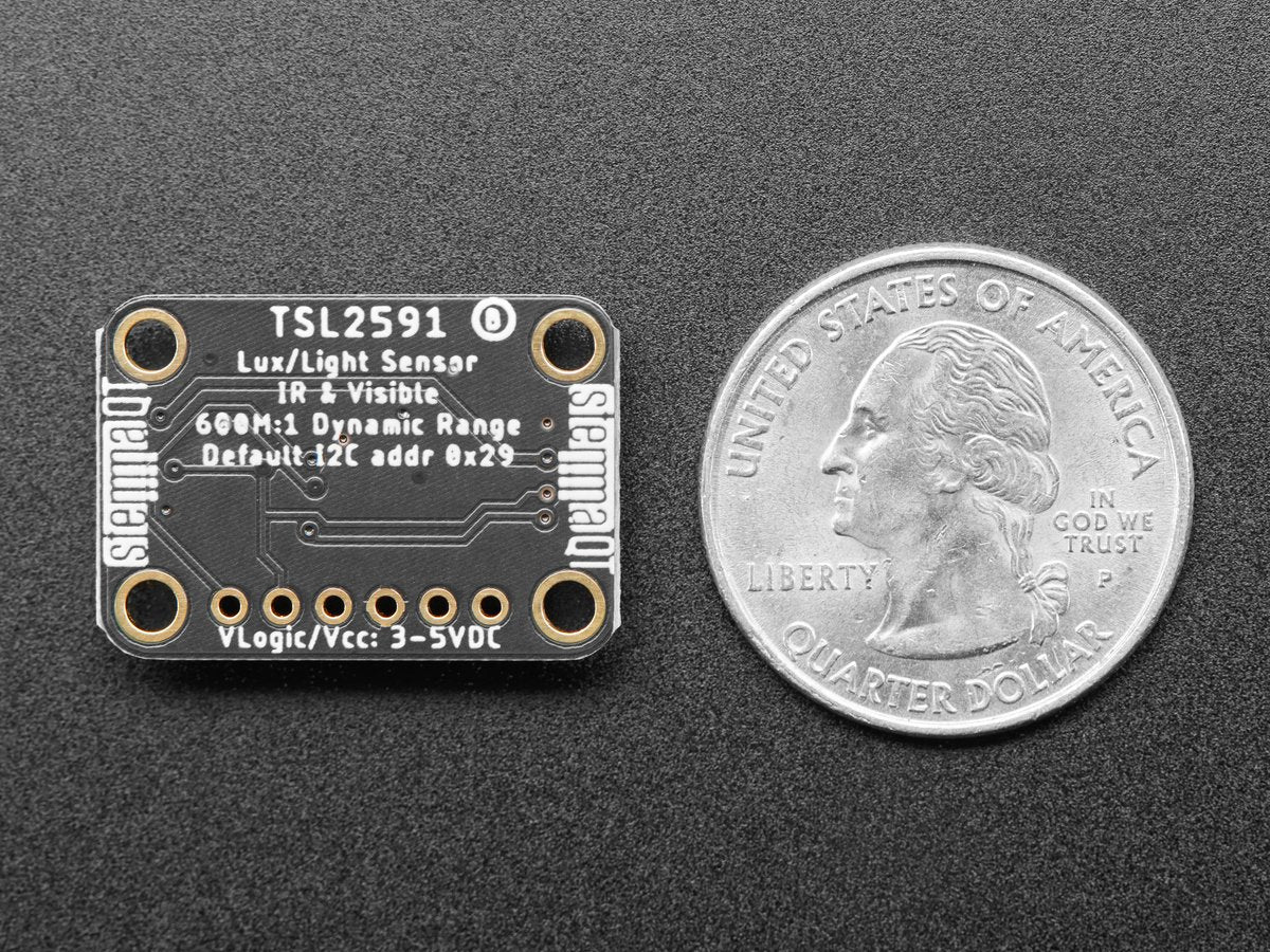 Adafruit TSL2591, digitaler Lichtsensor mit hohem Messbereich, I2C, 1980