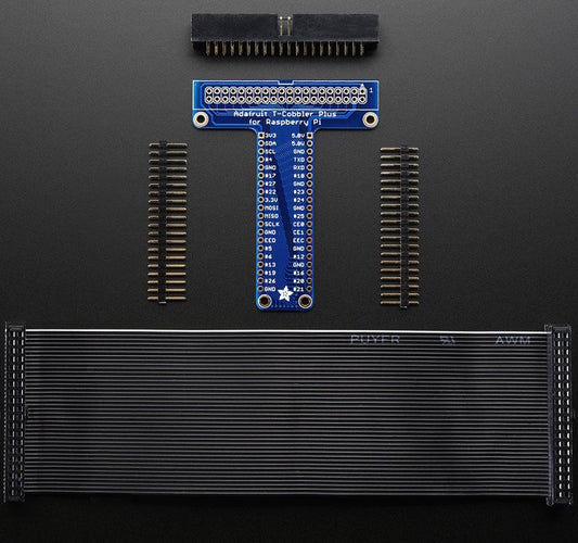 Adafruit Pi T-Cobbler Plus Kit - Breakout for Pi A+/B+/Pi 2/Pi 3