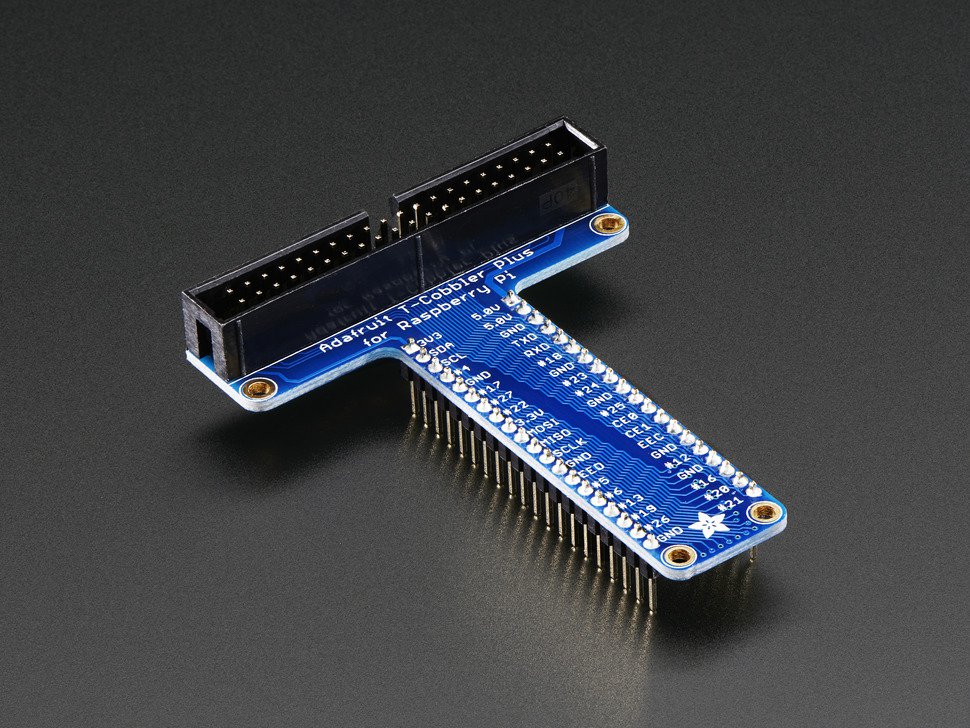Adafruit Pi T-Cobbler Plus Kit - Breakout for Pi A+/B+/Pi 2/Pi 3