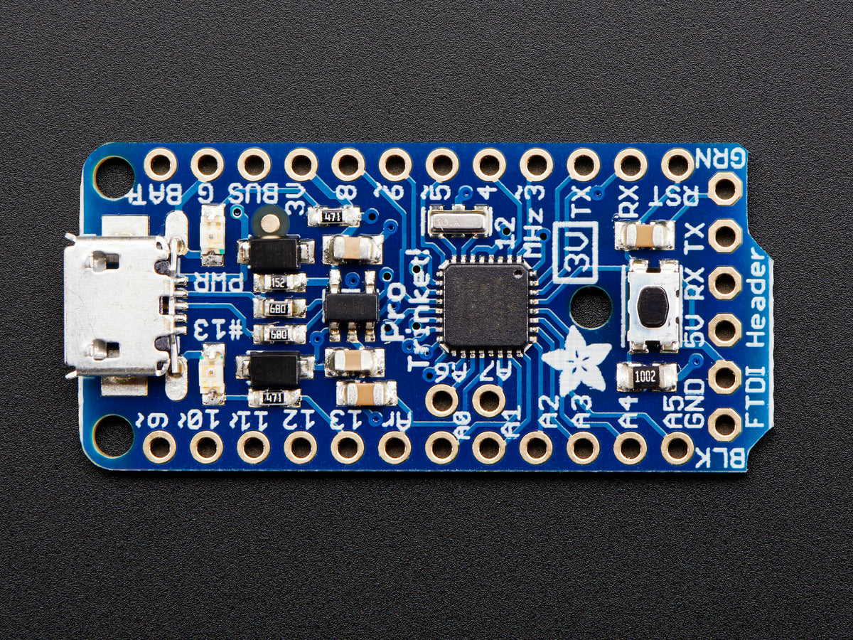Adafruit Pro Trinket, 3.3V, 12MHz, MicroUSB