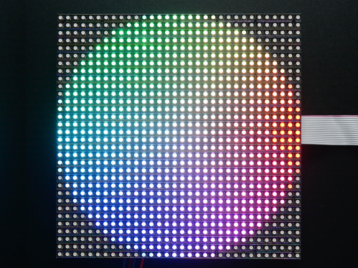 Adafruit 32x32 RGB LED Matrix Panel, 5 mm Rastermaß, 2026