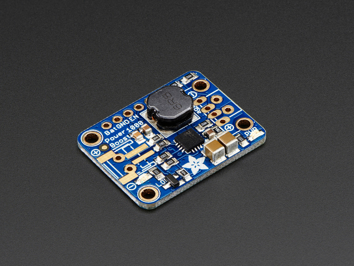 Adafruit PowerBoost 1000 Basic, 5V USB Boost @ 1000mA von 1,8V+, 2030