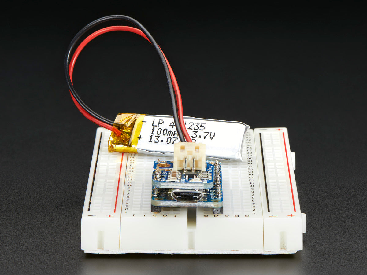 Adafruit Pro Trinket & ItsyBitsy LiIon/LiPoly Backpack Add-On, 2124