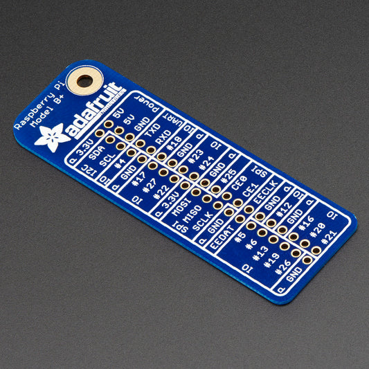 Adafruit GPIO Reference Card for Raspberry Pi Model B+/Pi 2/Pi 3