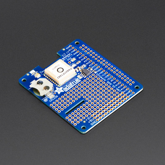 Adafruit Ultimate GPS HAT for Raspberry Pi A+/B+/Pi 2/3/Pi 4, Mini Kit, 2324