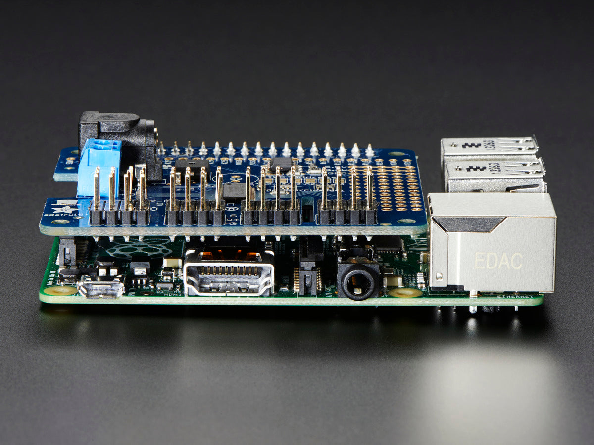 Adafruit 16-Channel PWM / Servo HAT for Raspberry Pi, Mini Kit