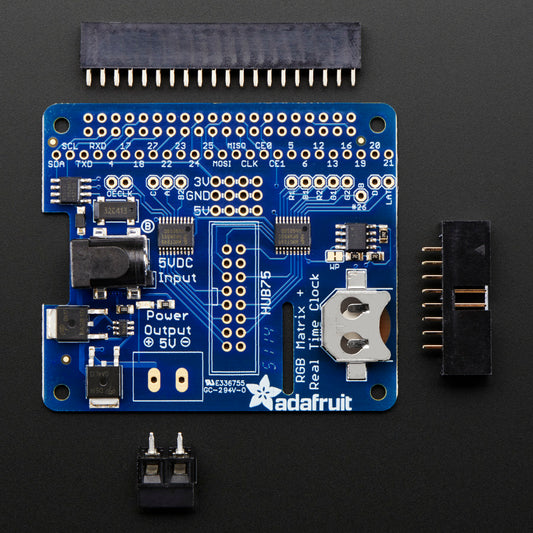 Adafruit RGB-Matrix HAT + RTC für Raspberry Pi, Mini Kit, 2345
