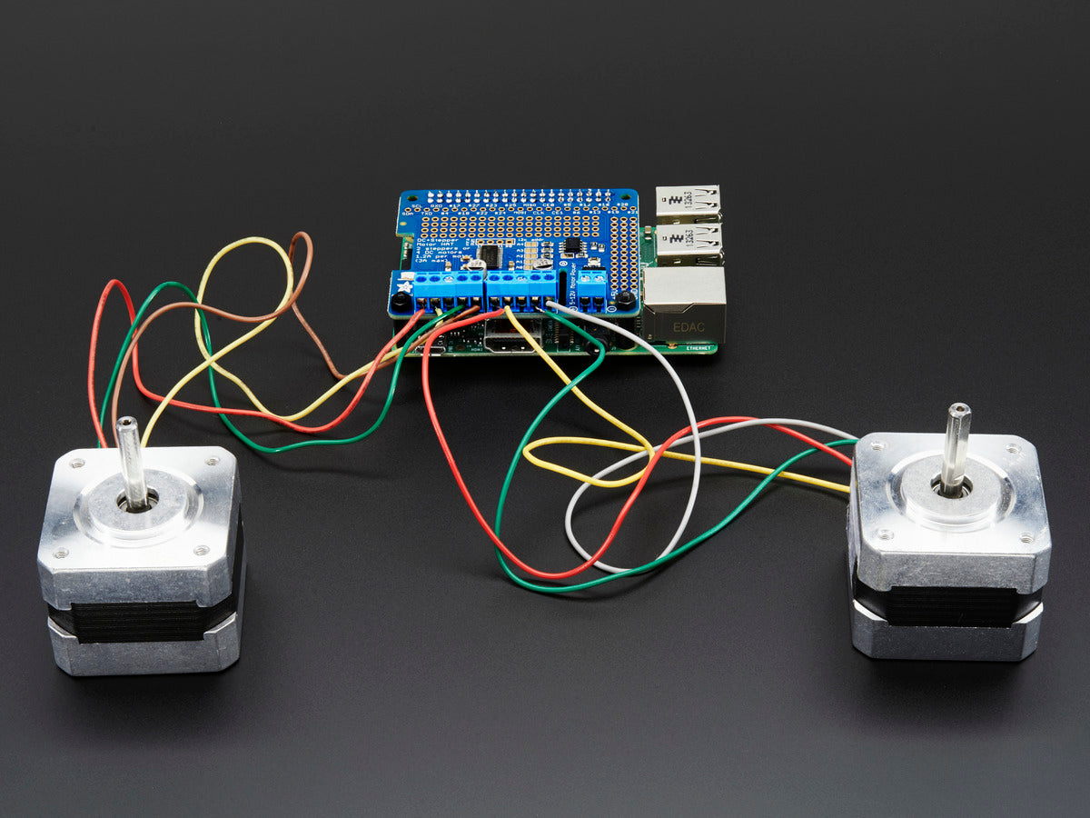Adafruit DC- & Schrittmotor HAT für Raspberry Pi, Mini Kit, 2348