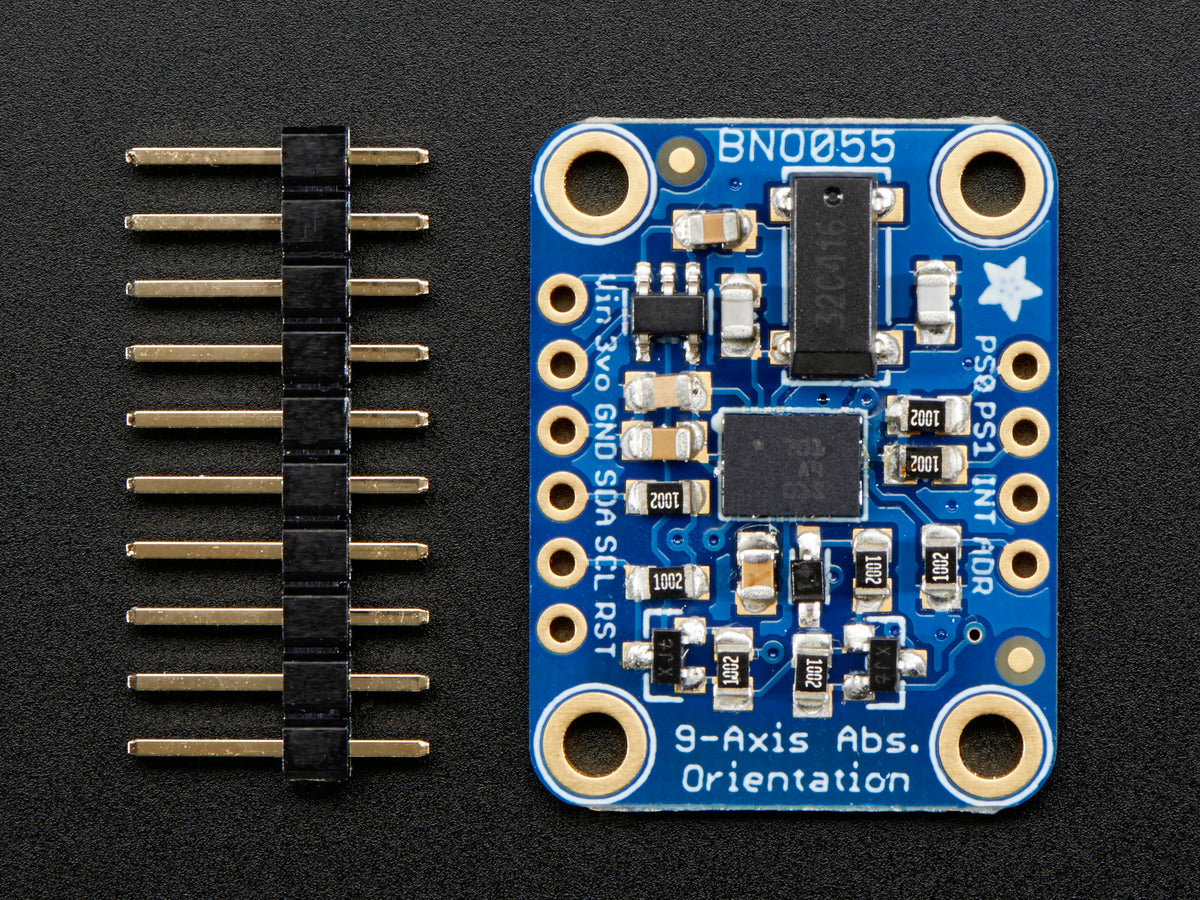Adafruit BNO055 Breakout für absolute Orientierung, 9-DOF, I2C, 2472