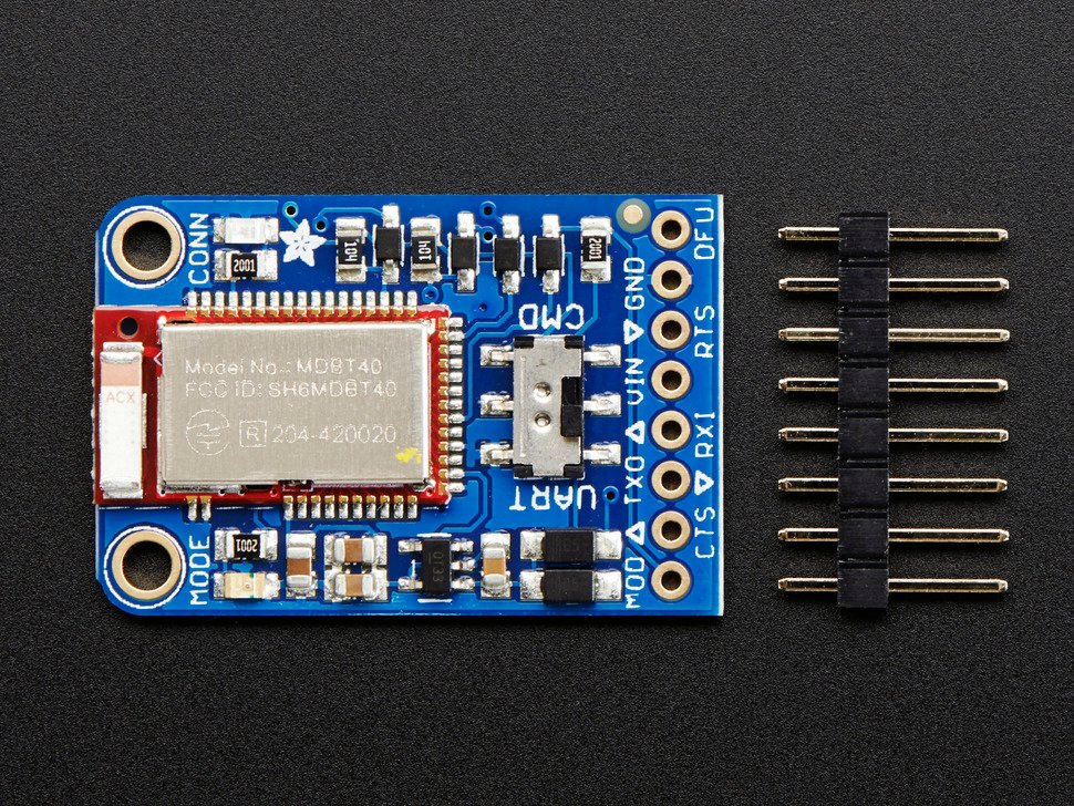 Adafruit Bluefruit LE UART Friend, Bluetooth Low Energy (BLE), 2479