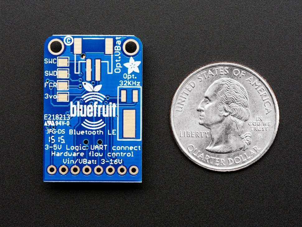 Adafruit Bluefruit LE UART Friend, Bluetooth Low Energy (BLE), 2479