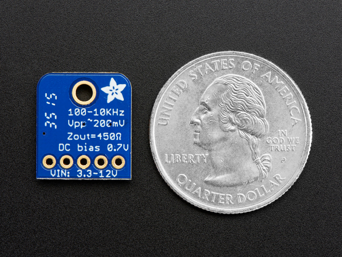Adafruit MEMS Mikrofon Breakout Board, SPW2430, 2716