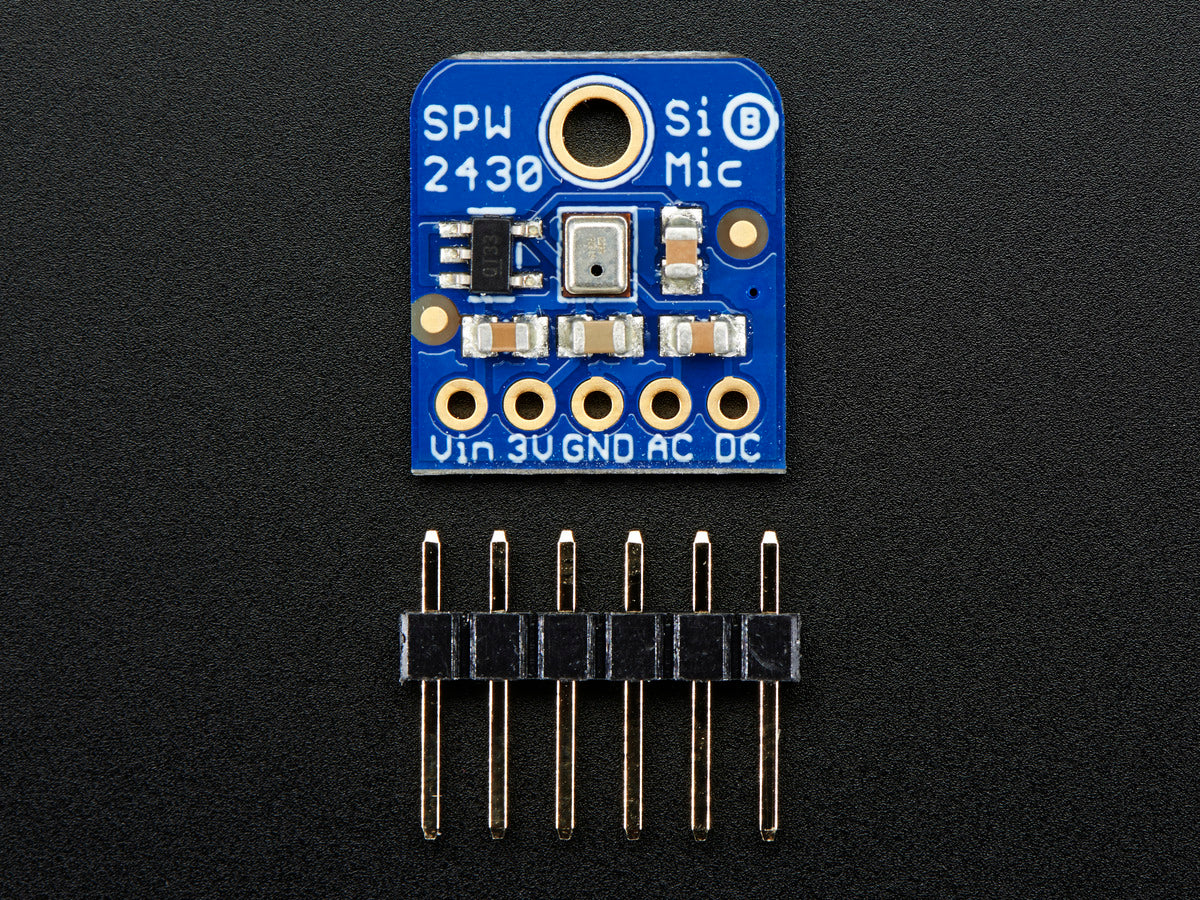 Adafruit MEMS Mikrofon Breakout Board, SPW2430, 2716