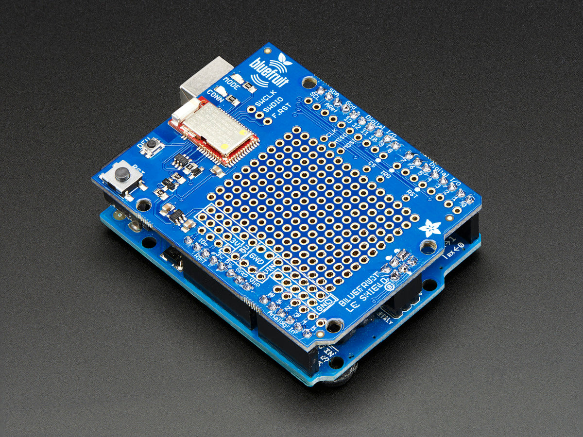 Adafruit Bluefruit LE Shield, Bluetooth LE für Arduino/Genuino, 2746