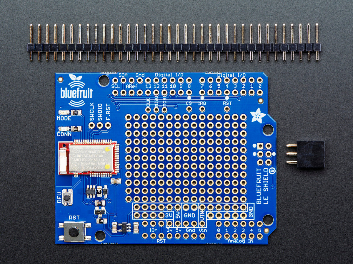Adafruit Bluefruit LE Shield, Bluetooth LE für Arduino/Genuino, 2746