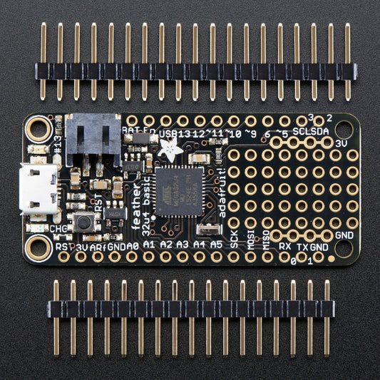 Adafruit Feather 32u4 Basic Proto, 2771
