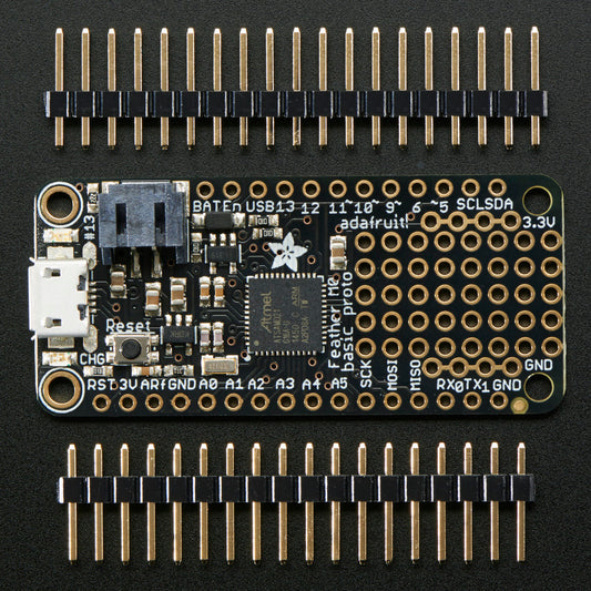 Adafruit Feather M0 Basic Proto, ATSAMD21 Cortex M0, 2772