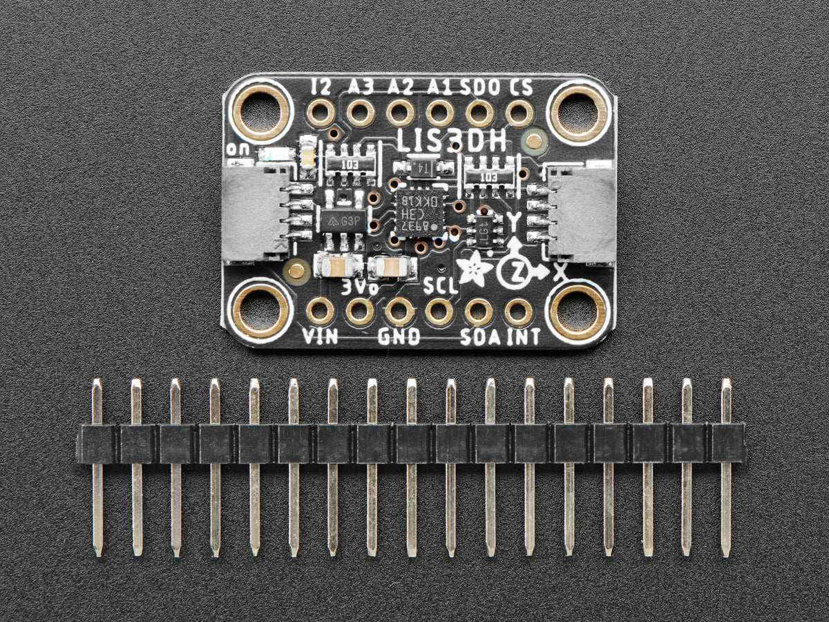 Adafruit LIS3DH 3-Achsen Accelerometer (+-2g/4g/8g/16g), 2809