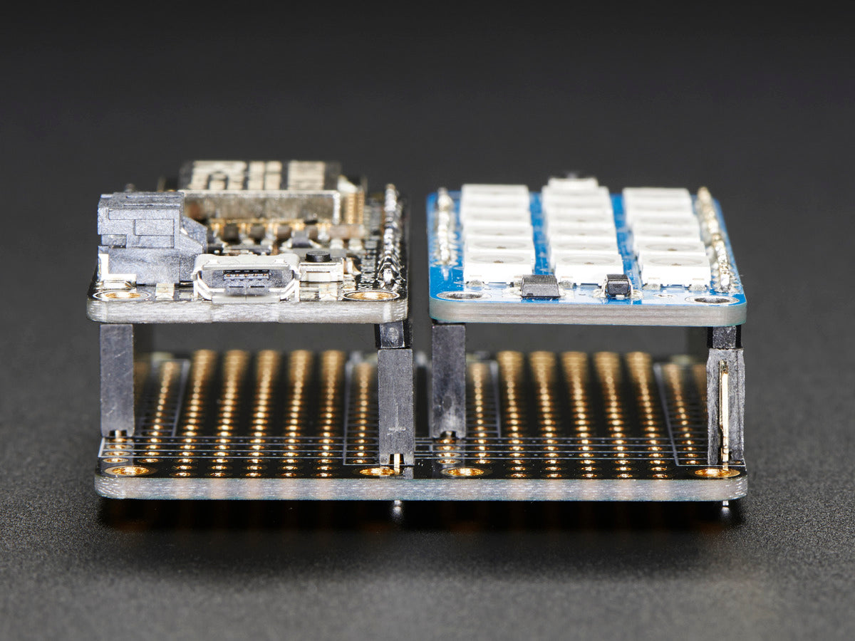Adafruit FeatherWing Doubler, Prototyping Add-on For All Feather Boards