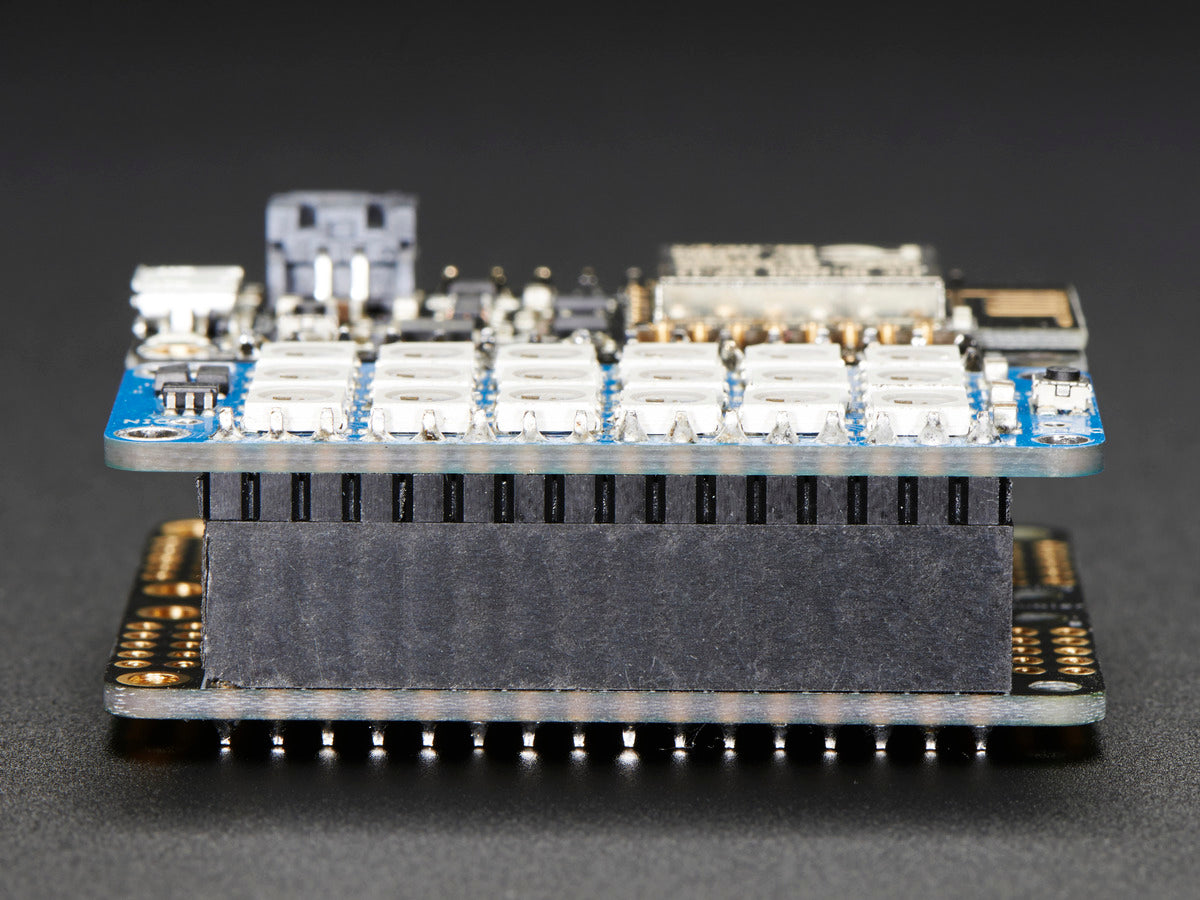 Adafruit FeatherWing Doubler, Prototyping Add-on For All Feather Boards