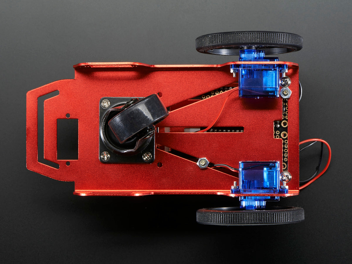 Adafruit Mini Roboter Rover Chassis Kit mit 2 Motoren, 2939