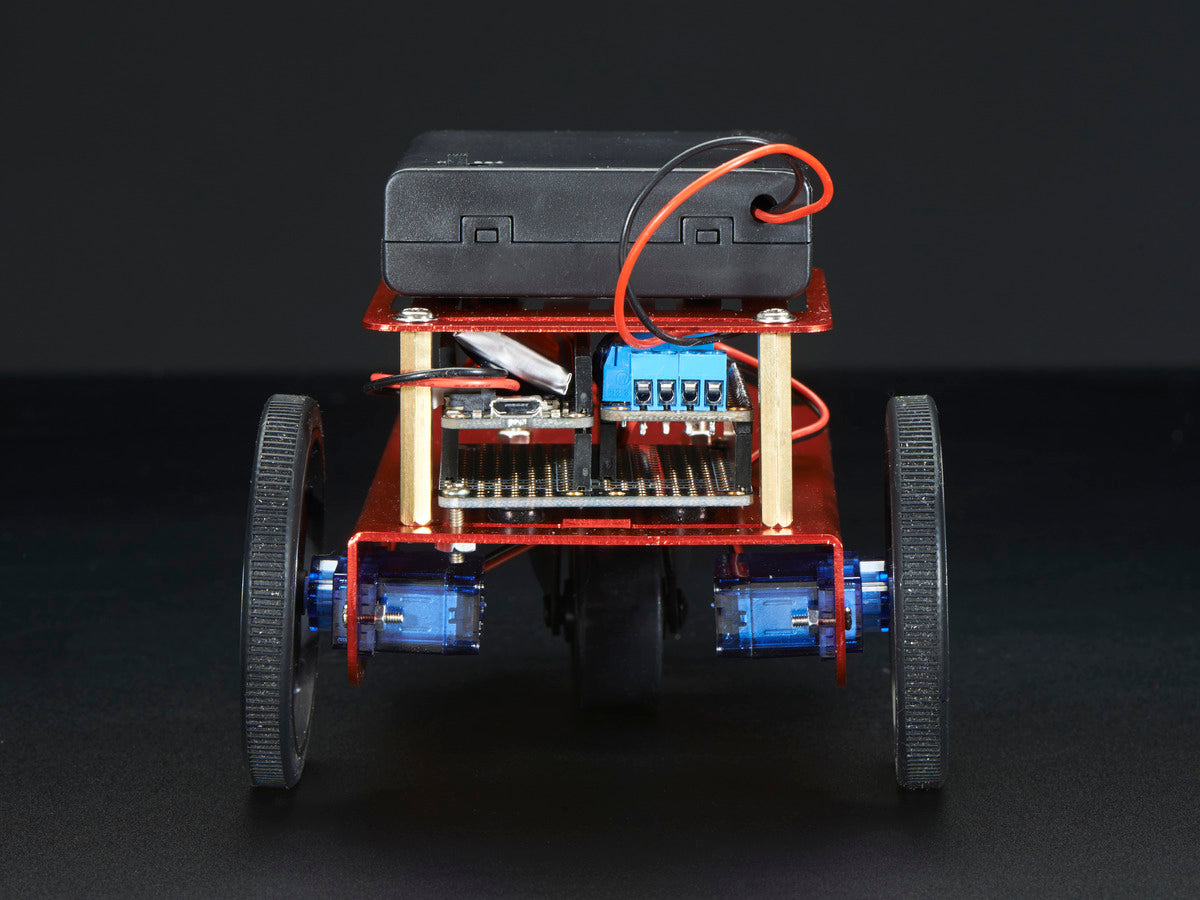 Adafruit Mini Roboter Rover Chassis Kit mit 2 Motoren, 2939