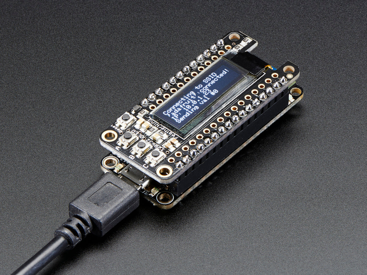 Adafruit Feather M0 WiFi with PCB Antenna, ATSAMD21 + ATWINC1500
