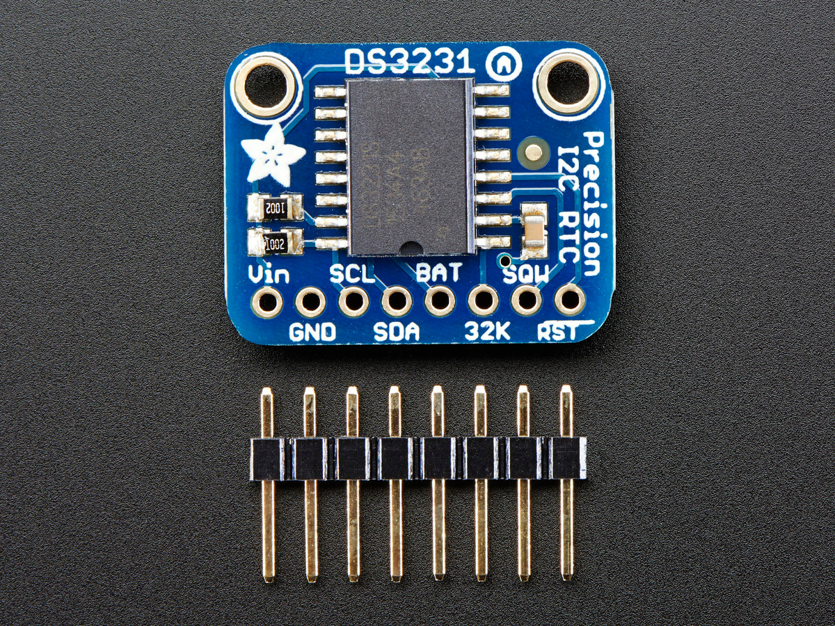 Adafruit DS3231 Präzisions-Echtzeituhr, RTC Breakout Board, 3013