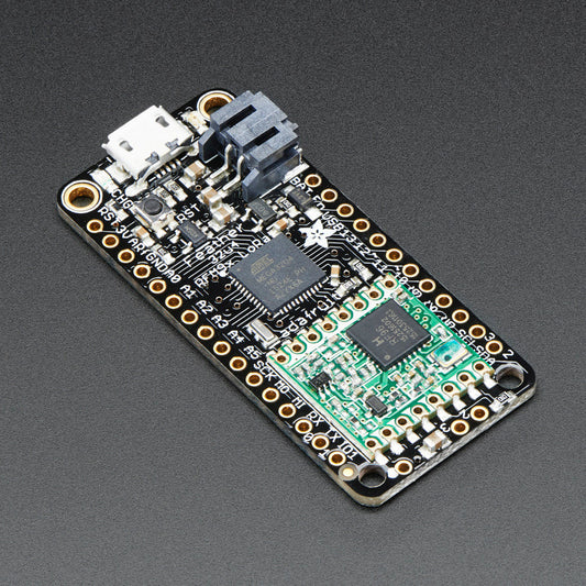 Adafruit Feather 32u4 mit RFM95 LoRa-Funk, 868 oder 915 MHz, RadioFruit, 3078