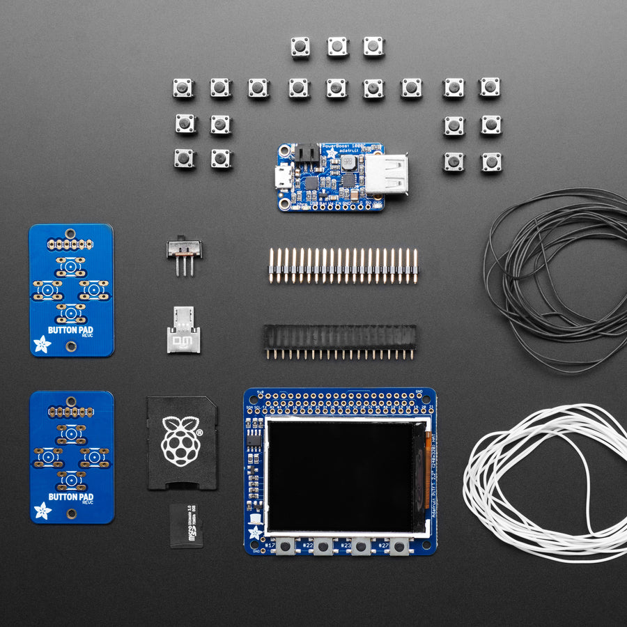 Adafruit Pi GRRL Zero, ohne Pi Zero + Gehäuse, 3160