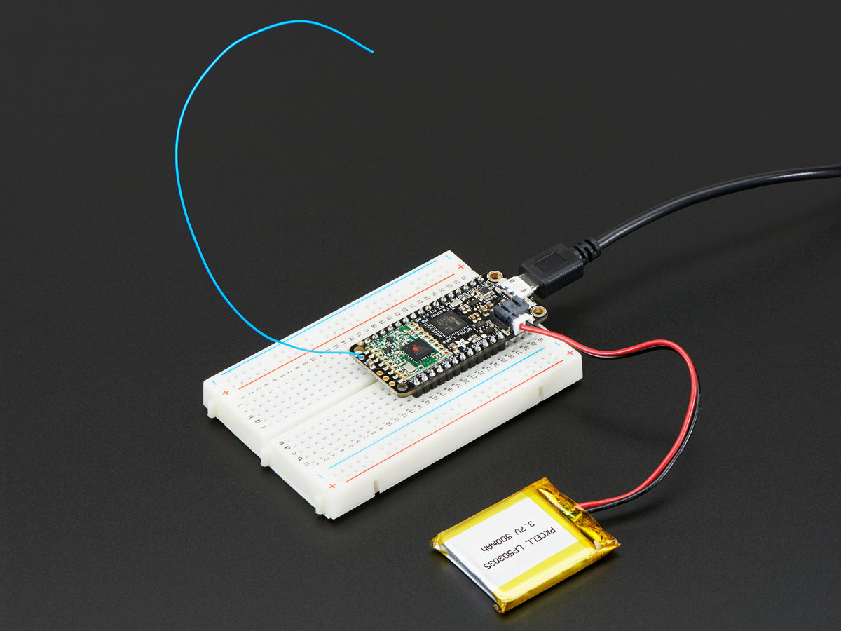 Adafruit Feather M0 with RFM96 LoRa Radio, 433MHz