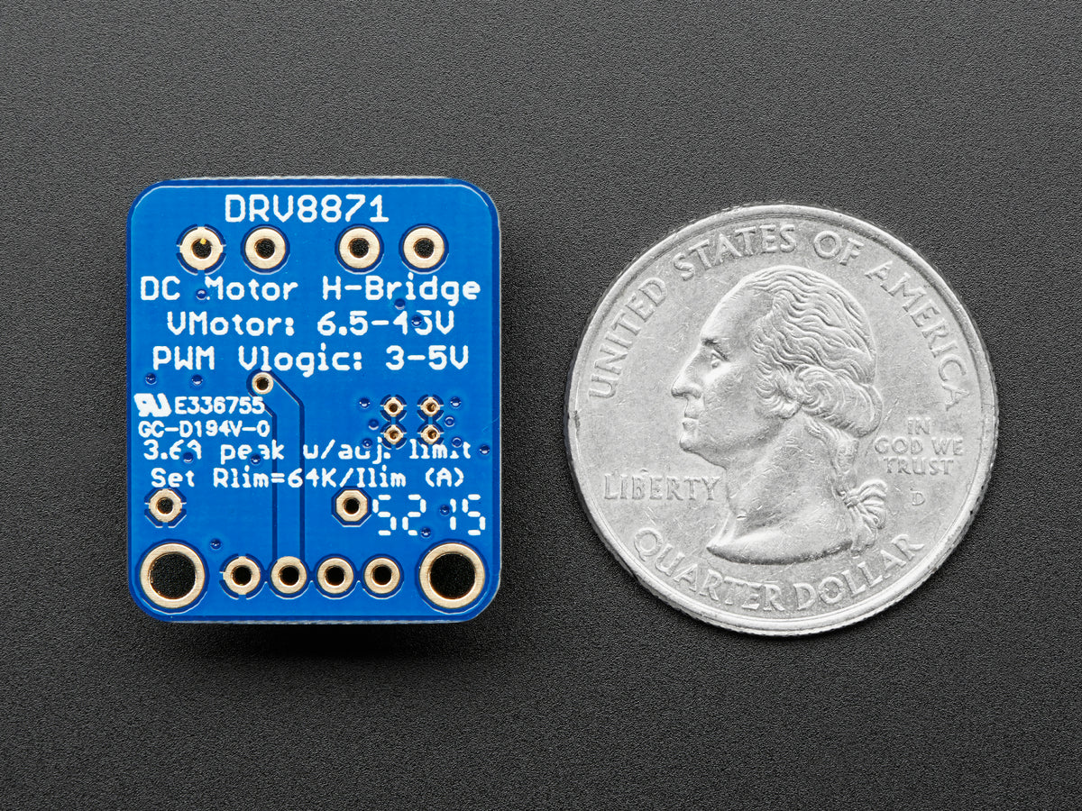 Adafruit DRV8871 Motortreiber Breakout Board, 3,6A max., 3190