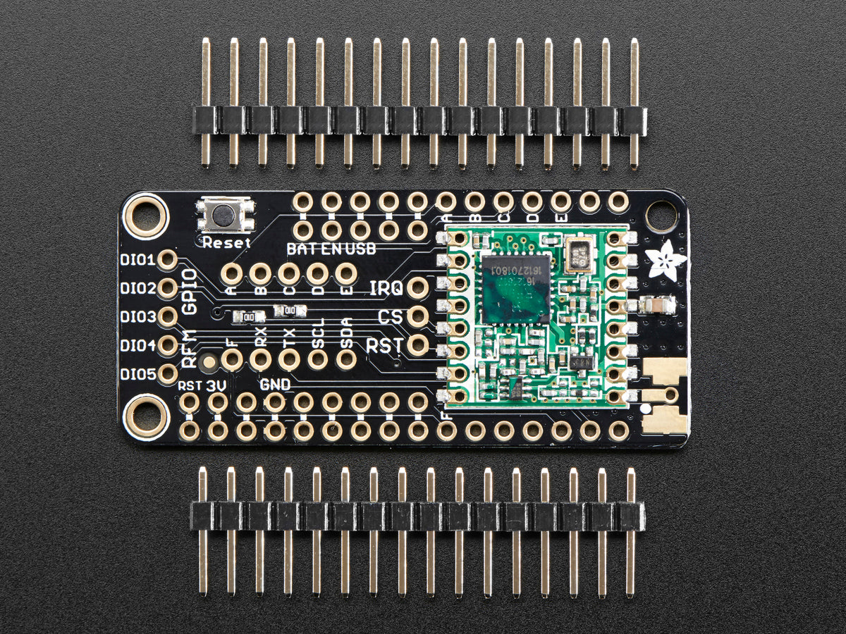 Adafruit LoRa Radio FeatherWing mit RFM95W, 900MHz, RadioFruit, 3231