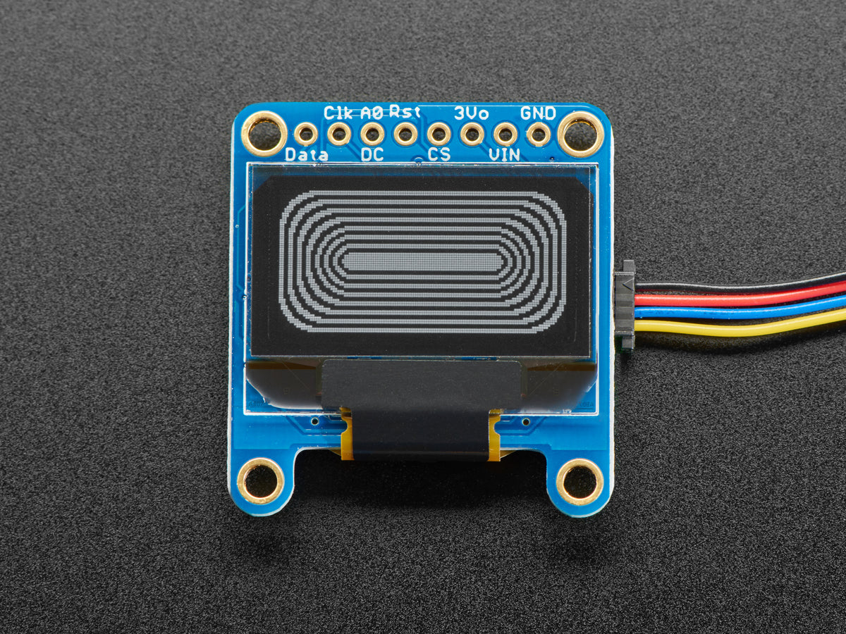 Adafruit 0,96" 128x64 OLED-Grafikdisplay, monochrom, STEMMA QT, 326