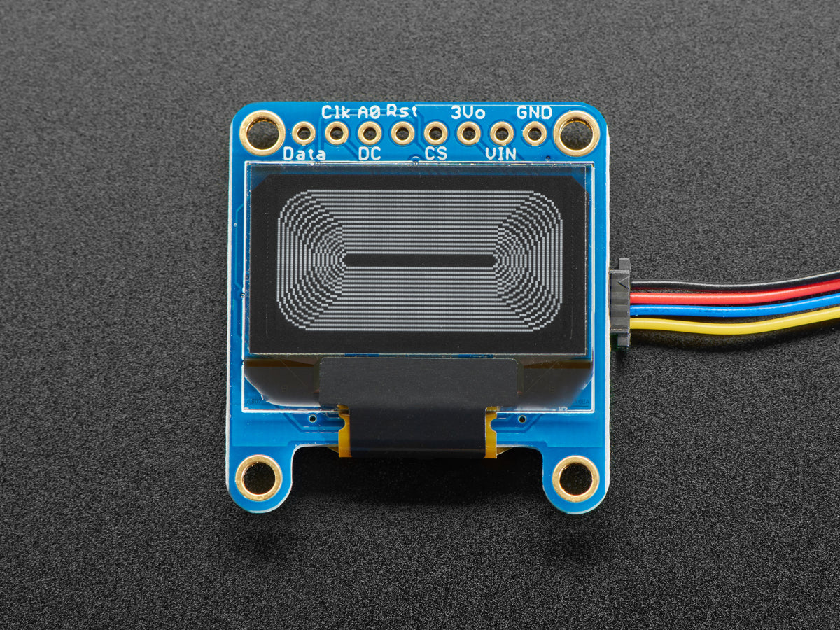 Adafruit 0,96" 128x64 OLED-Grafikdisplay, monochrom, STEMMA QT, 326