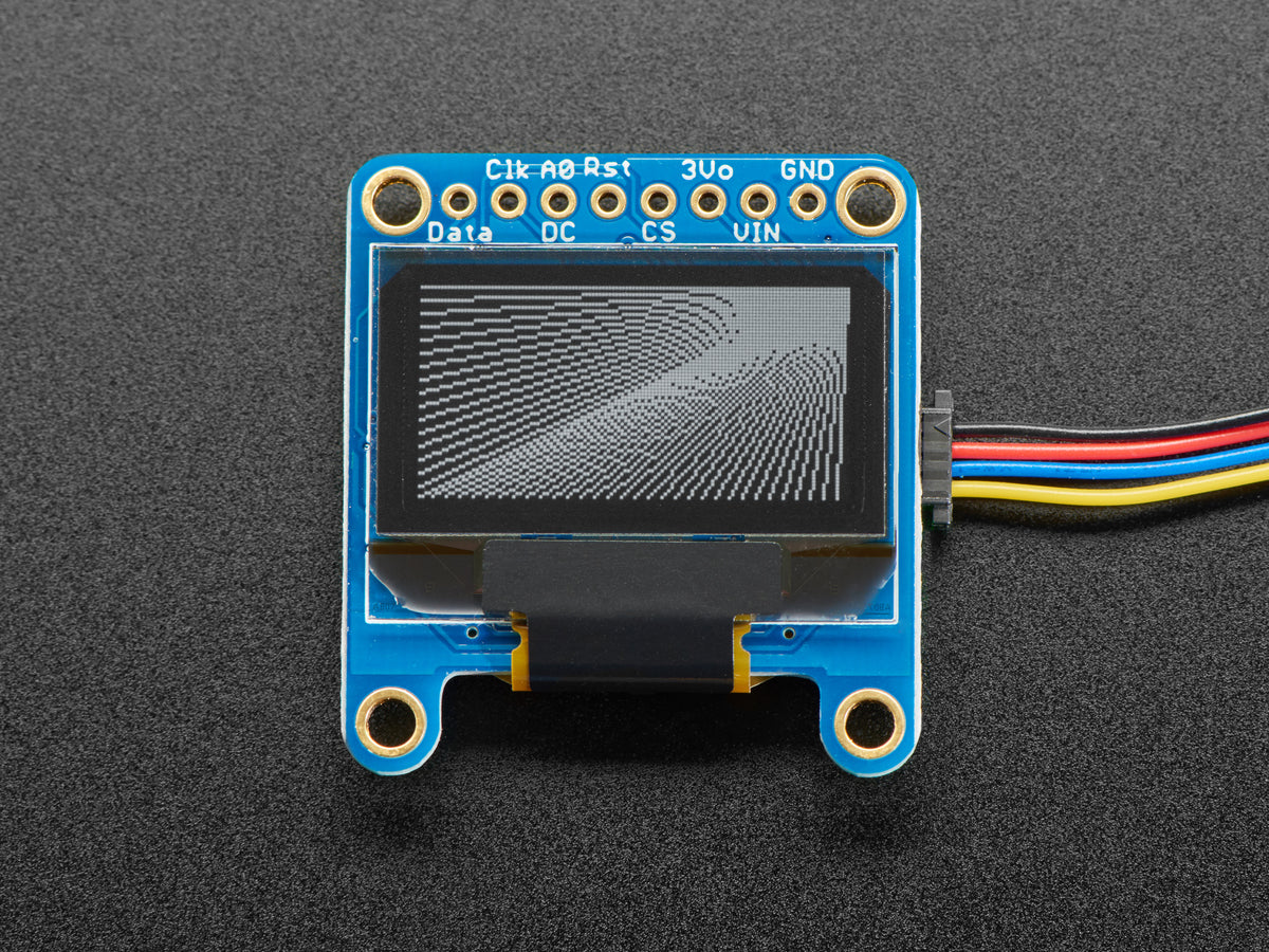 Adafruit 0,96" 128x64 OLED-Grafikdisplay, monochrom, STEMMA QT, 326