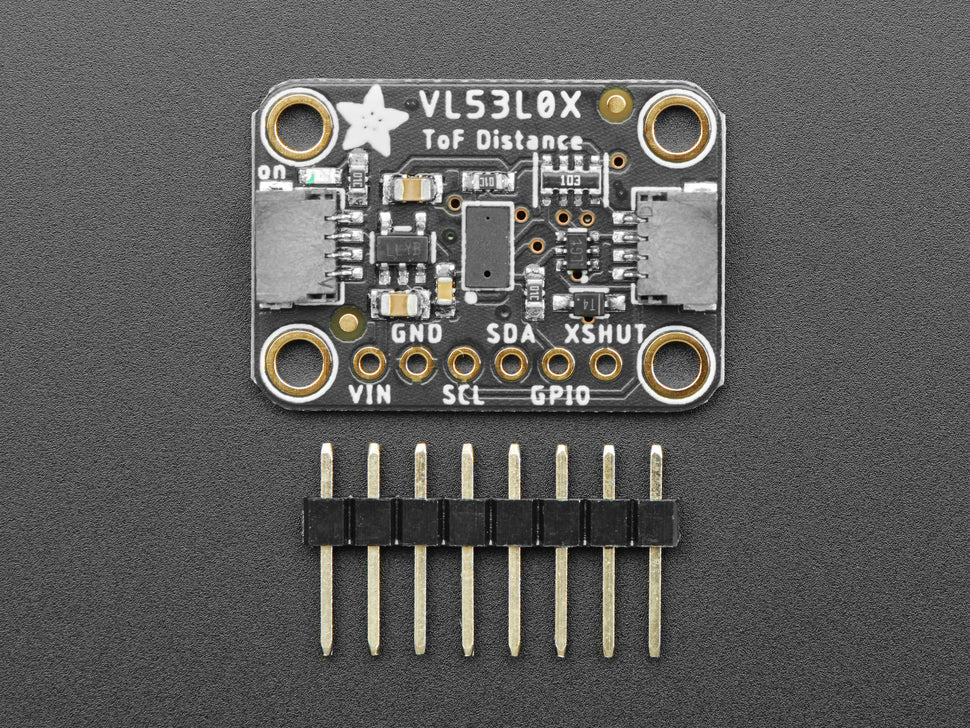 Adafruit VL53L0X Time of Flight Distanzsensor, 30 bis 1000 mm, 3317
