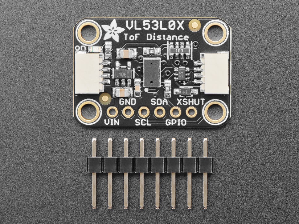Adafruit VL53L0X Time of Flight Distanzsensor, 30 bis 1000 mm, 3317