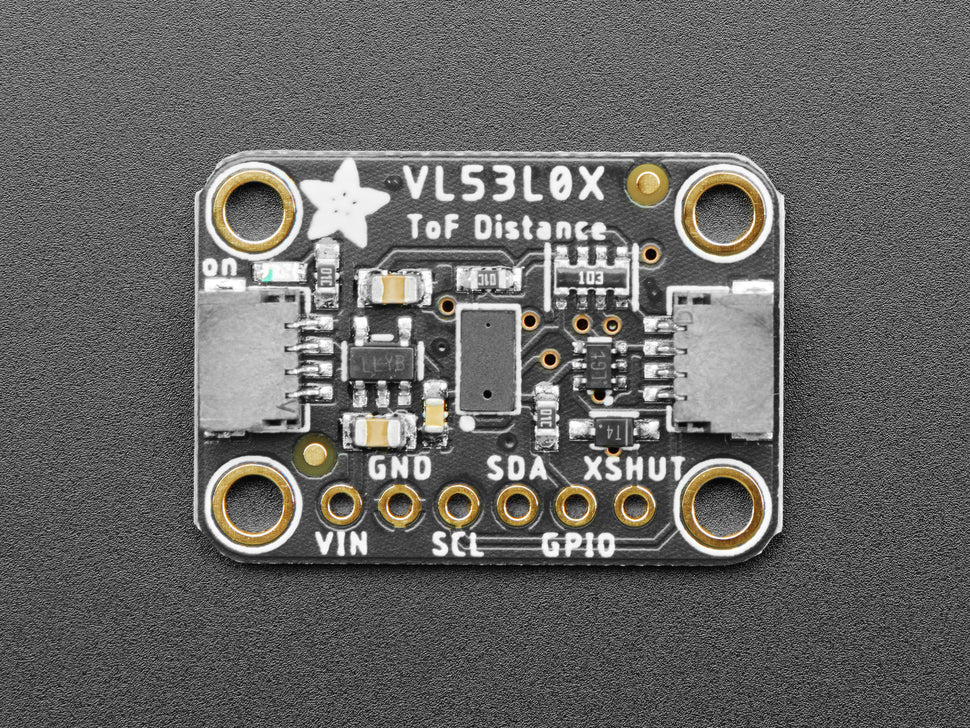 Adafruit VL53L0X Time of Flight Distanzsensor, 30 bis 1000 mm, 3317