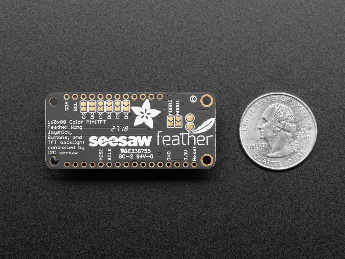 Adafruit Mini Farb-TFT mit Joystick FeatherWing