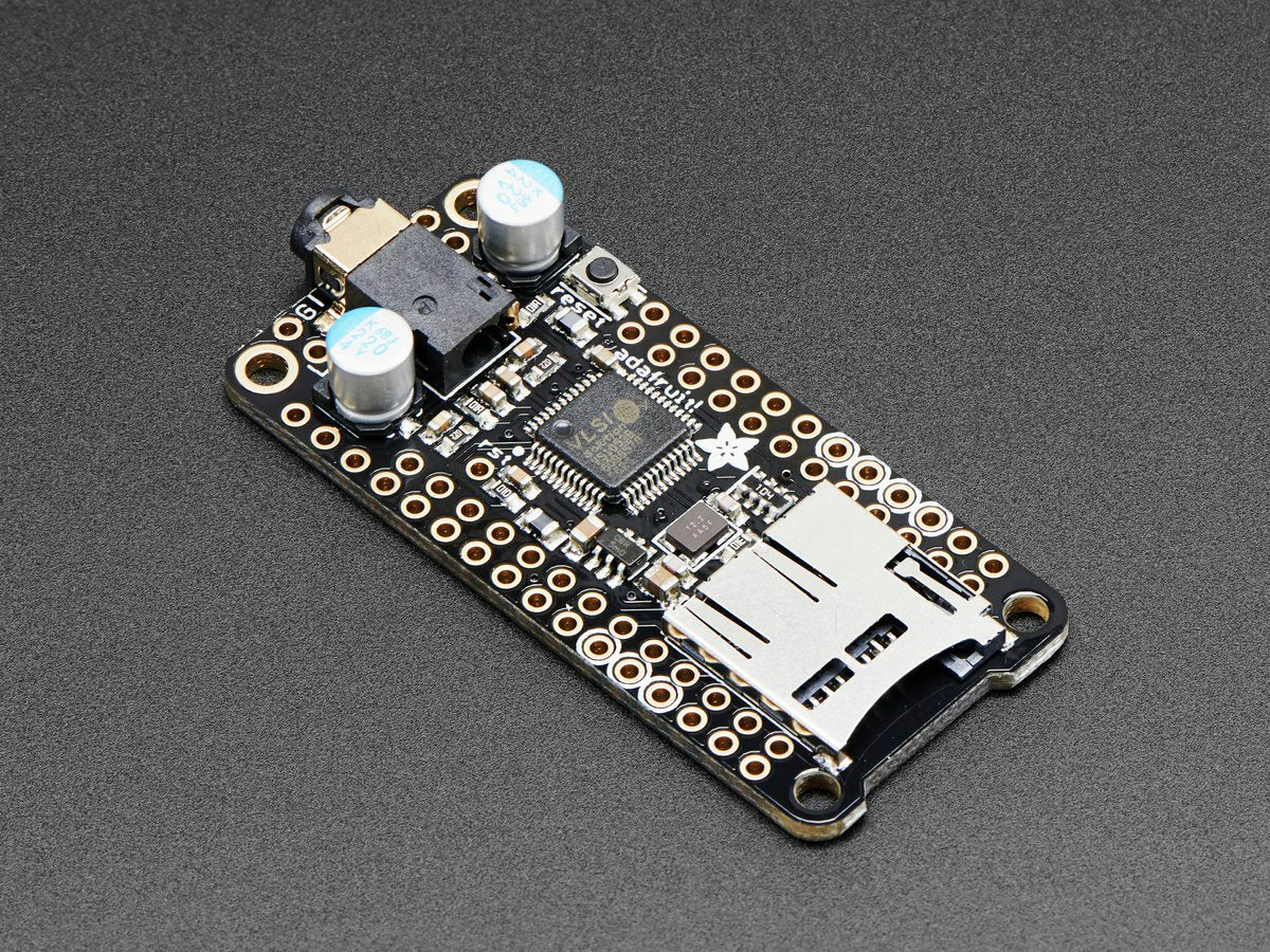 Adafruit Music Maker FeatherWing, MP3 OGG WAV MIDI Synth Player