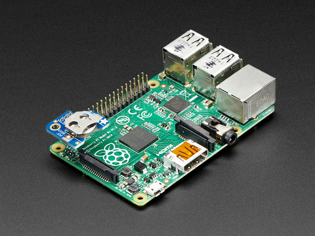Adafruit PiRTC, PCF8523 Real Time Clock for Raspberry Pi