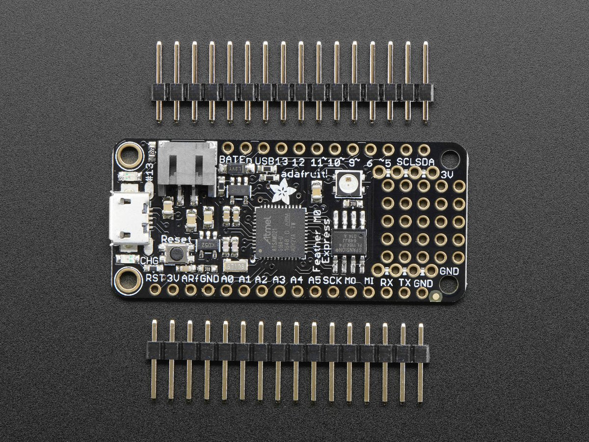 Adafruit Feather M0 Express, Designed for CircuitPython, ATSAMD21 Cortex M0