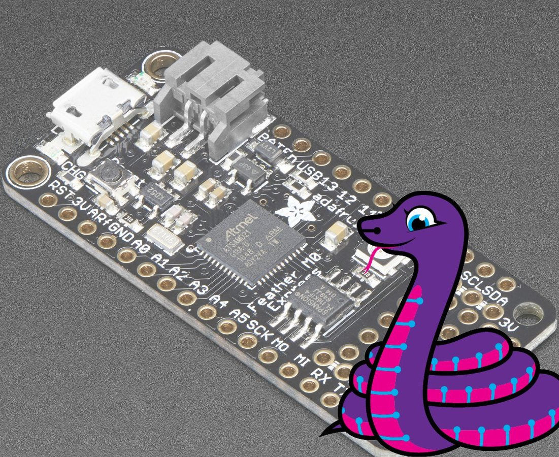 Adafruit Feather M0 Express, Designed for CircuitPython, ATSAMD21 Cortex M0