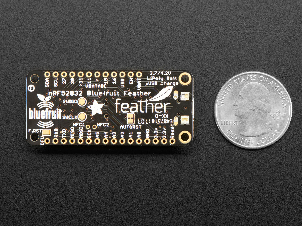 Adafruit Feather nRF52 Bluefruit LE, nRF52832