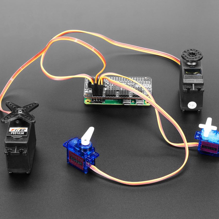 Adafruit 16-Channel PWM / Servo Bonnet for Raspberry Pi