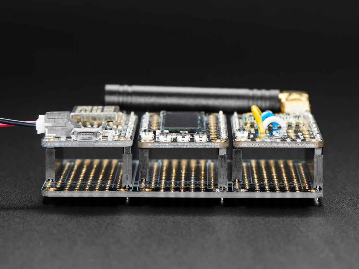 Adafruit FeatherWing Tripler, Prototyping Add-on, 3417