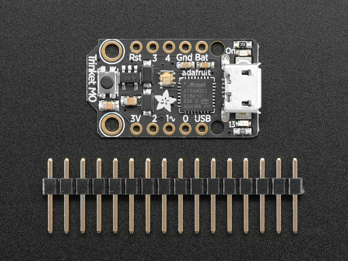 Adafruit Trinket M0, for use with CircuitPython & Arduino IDE