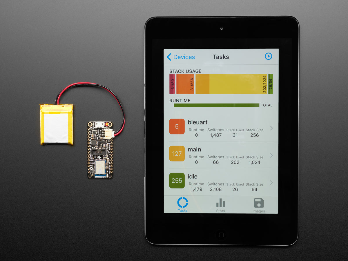Adafruit Feather nRF52 Pro with myNewt Bootloader, nRF52832